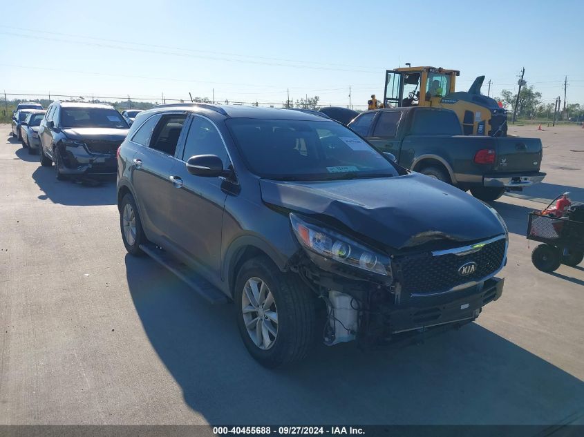 5XYPG4A39HG219796 2017 Kia Sorento 2.4L Lx