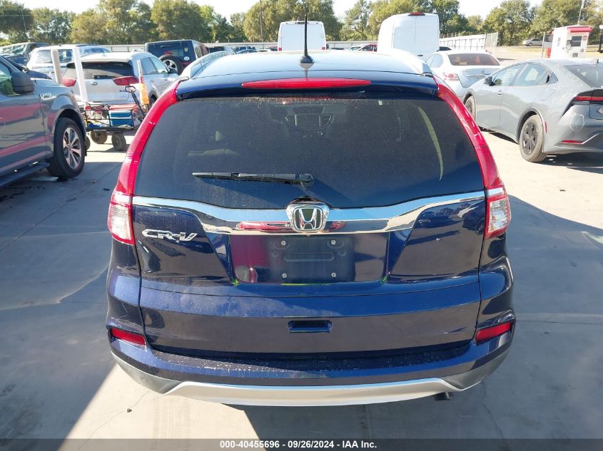 2016 Honda Cr-V Ex-L VIN: 2HKRM3H70GH569829 Lot: 40455696