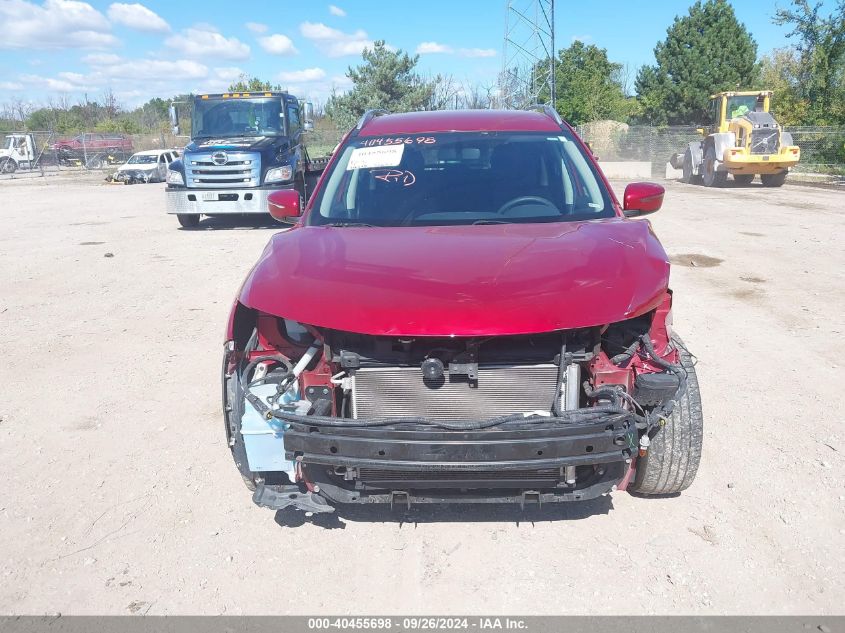 2016 Nissan Rogue Sv VIN: KNMAT2MV1GP735018 Lot: 40455698