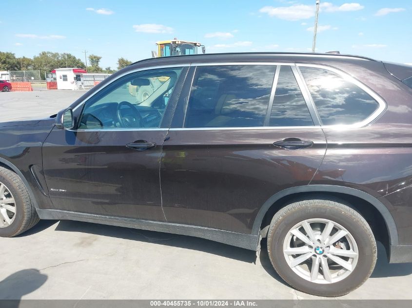 2014 BMW X5 xDrive35I VIN: 5UXKR0C58E0H21083 Lot: 40455735