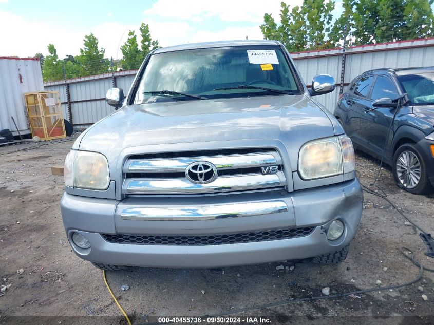 2006 Toyota Tundra Sr5 V8 VIN: 5TBDT441X6S545284 Lot: 40455738