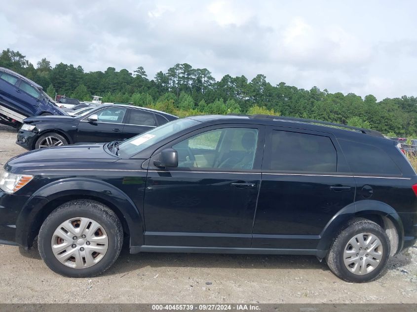 2016 Dodge Journey Se VIN: 3C4PDCAB9GT147855 Lot: 40455739