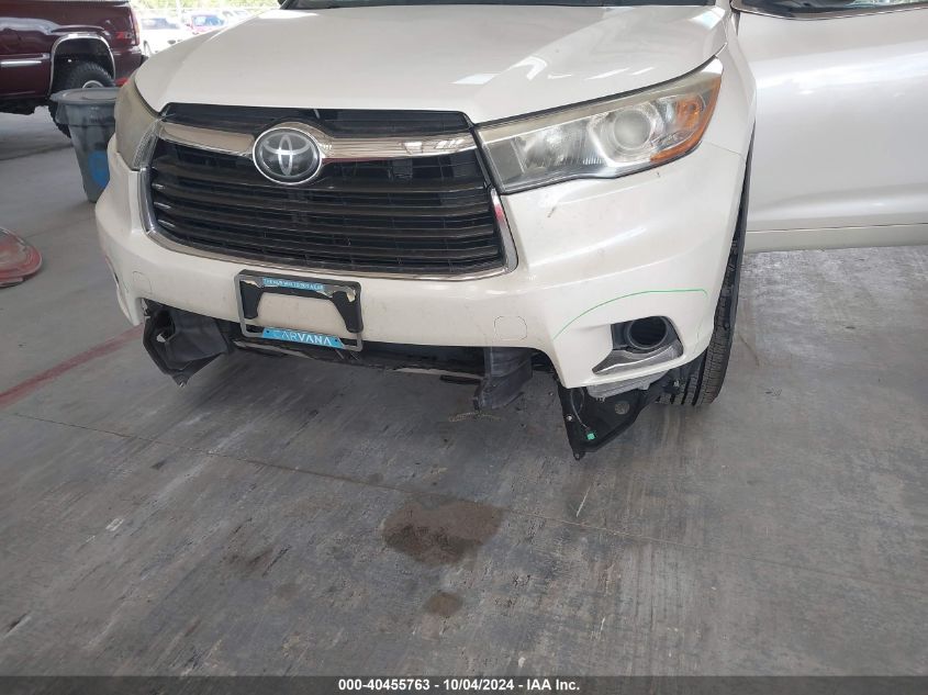 5TDYKRFH4GS126772 2016 Toyota Highlander Limited V6