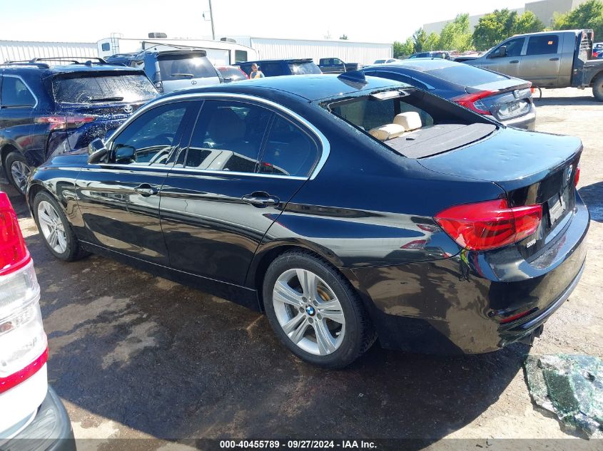 2018 BMW 330I VIN: WBA8B9C56JAE22052 Lot: 40455789