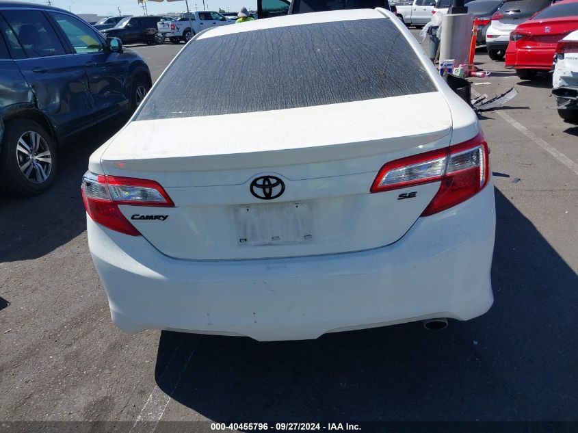 2013 Toyota Camry Se VIN: 4T1BF1FK4DU666892 Lot: 40455796