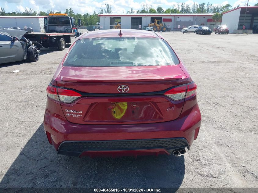 2022 Toyota Corolla Se VIN: 5YFS4MCE8NP135364 Lot: 40455816