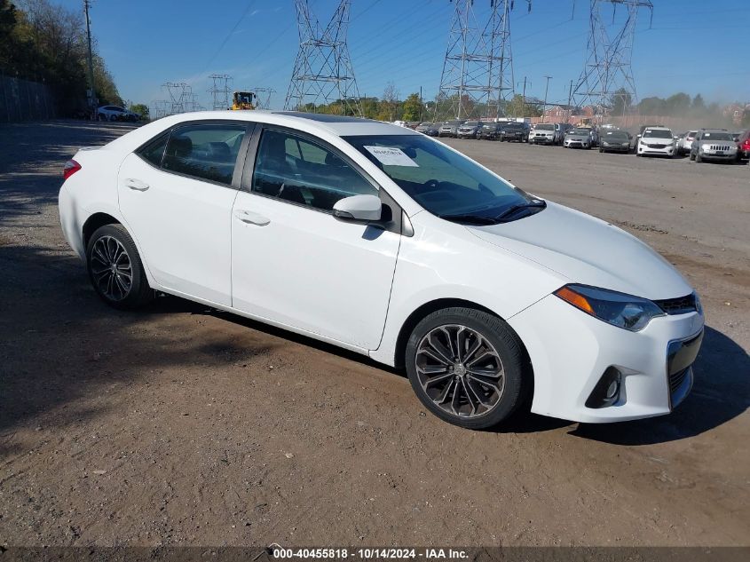 2016 Toyota Corolla S Plus VIN: 2T1BURHE1GC488859 Lot: 40455818