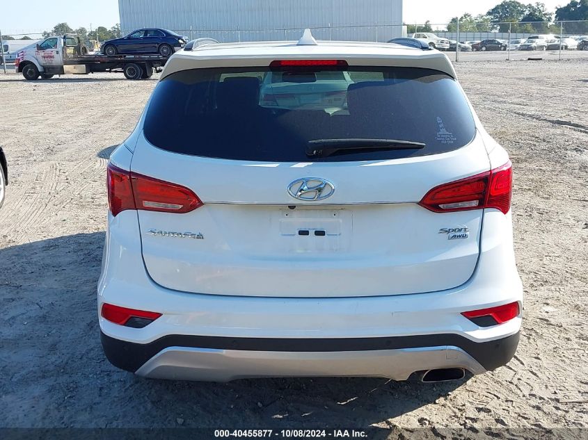 2017 Hyundai Santa Fe Sport VIN: 5XYZUDLB1HG399328 Lot: 40455877