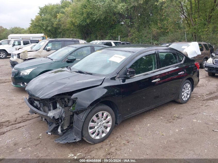 2019 Nissan Sentra S/Sv/Sr/Sl VIN: 3N1AB7AP2KY409731 Lot: 40455886