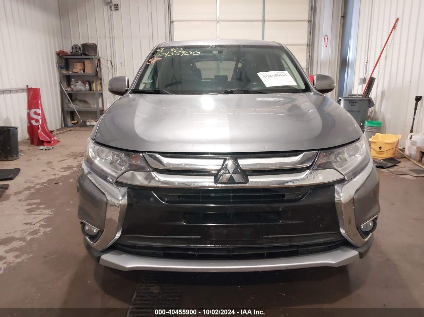 2018 Mitsubishi Outlander Se VIN: JA4AZ3A37JZ016756 Lot: 40455900