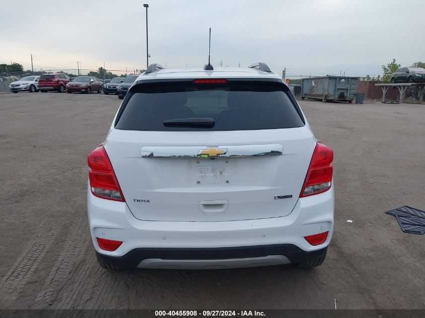 2018 Chevrolet Trax Premier VIN: 3GNCJMSB4JL311815 Lot: 40455908