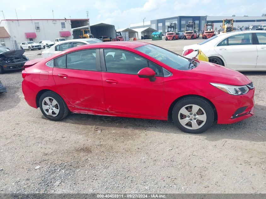 2018 Chevrolet Cruze Ls Auto VIN: 1G1BC5SM0J7205218 Lot: 40455911