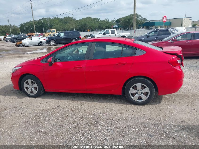 2018 Chevrolet Cruze Ls Auto VIN: 1G1BC5SM0J7205218 Lot: 40455911