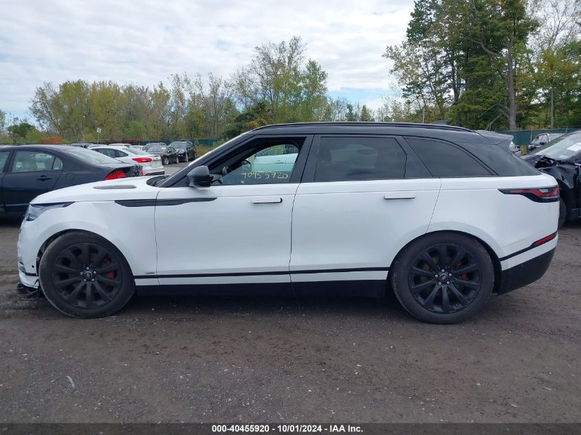 2018 Land Rover Range Rover Velar P380 Se R-Dynamic VIN: SALYL2RV7JA730805 Lot: 40455920