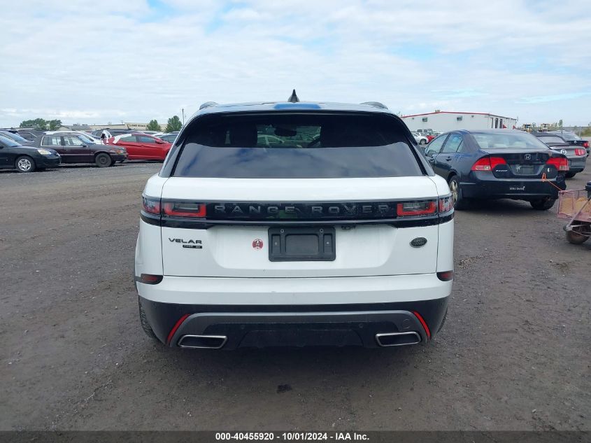 2018 Land Rover Range Rover Velar P380 Se R-Dynamic VIN: SALYL2RV7JA730805 Lot: 40455920