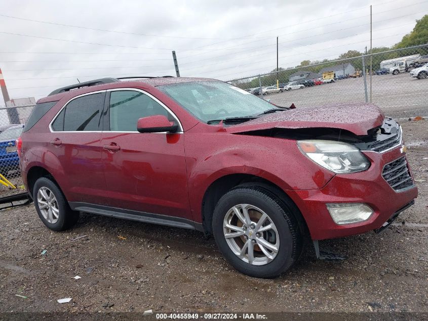 2017 Chevrolet Equinox Lt VIN: 2GNALCEK9H6112880 Lot: 40455949