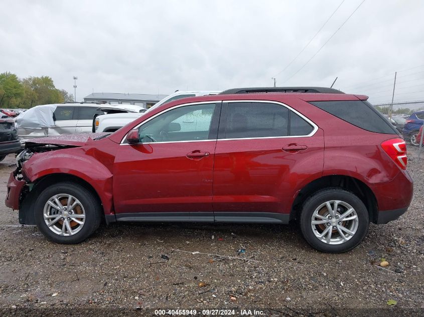 2017 Chevrolet Equinox Lt VIN: 2GNALCEK9H6112880 Lot: 40455949