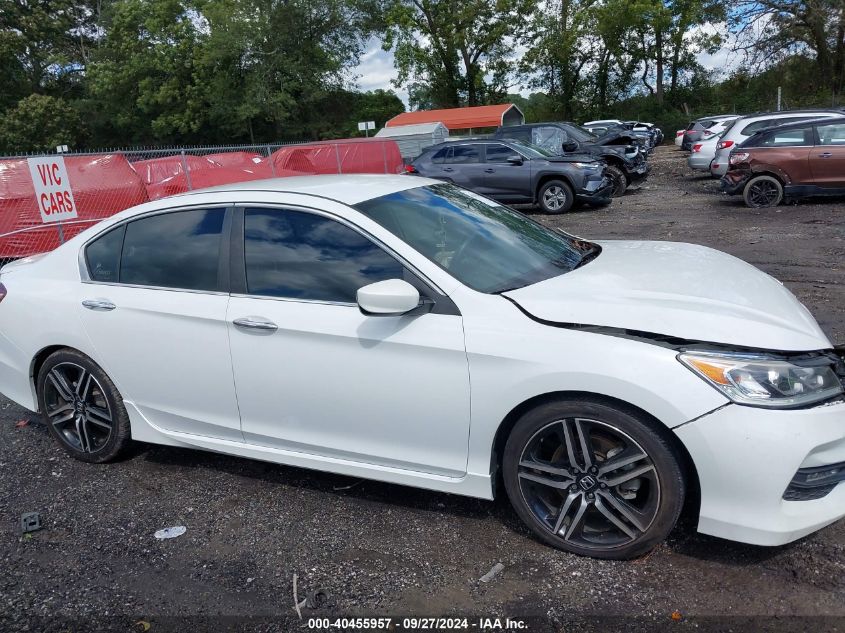 1HGCR2F10HA307321 2017 Honda Accord Sport Se