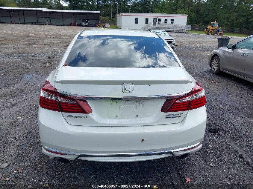 1HGCR2F10HA307321 2017 Honda Accord Sport Se