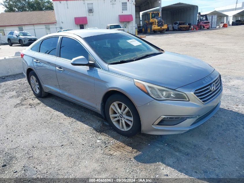 5NPE24AF8FH145096 2015 HYUNDAI SONATA - Image 1