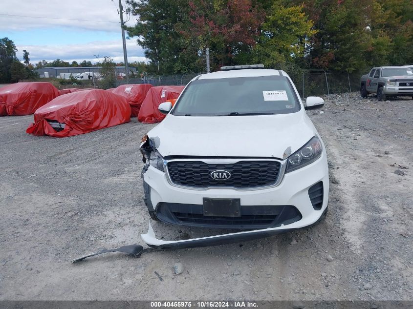 5XYPG4A3XKG513666 2019 Kia Sorento 2.4L Lx