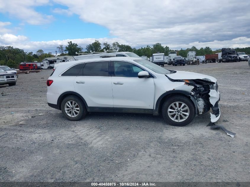 5XYPG4A3XKG513666 2019 Kia Sorento 2.4L Lx