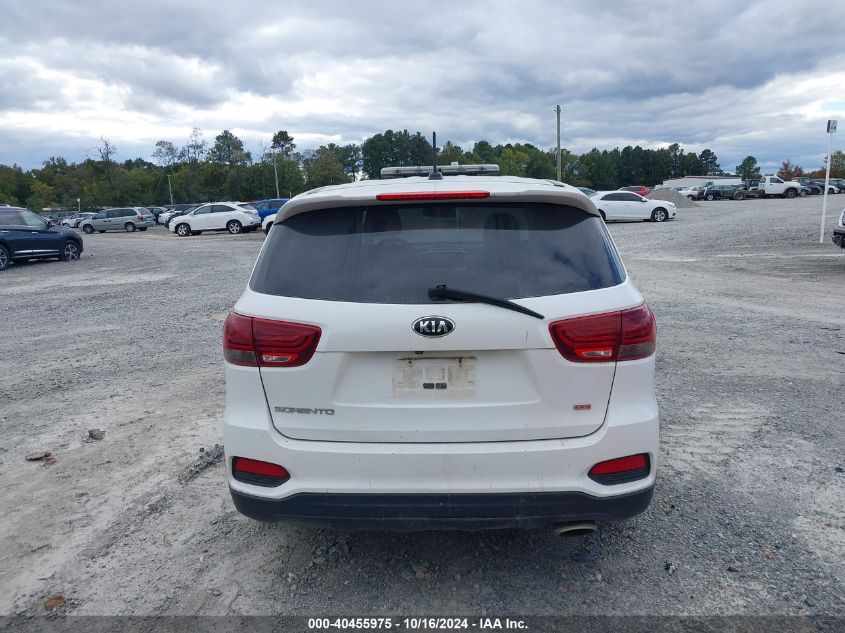 5XYPG4A3XKG513666 2019 Kia Sorento 2.4L Lx