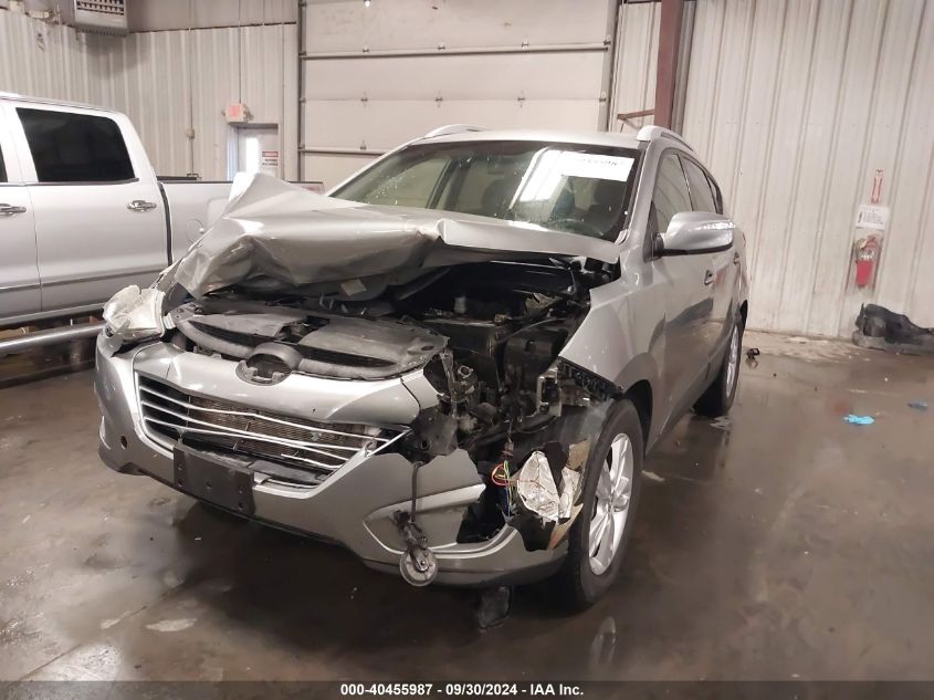 2013 Hyundai Tucson Gls VIN: KM8JUCAC5DU729060 Lot: 40455987