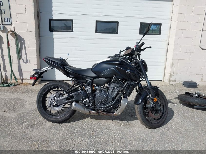 2024 Yamaha Mt07 VIN: JYARM32E5RA010855 Lot: 40455997