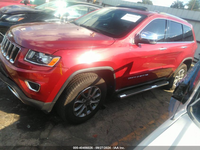 2014 Jeep Grand Cherokee Limited VIN: 1C4RJEBG0EC364243 Lot: 40456026