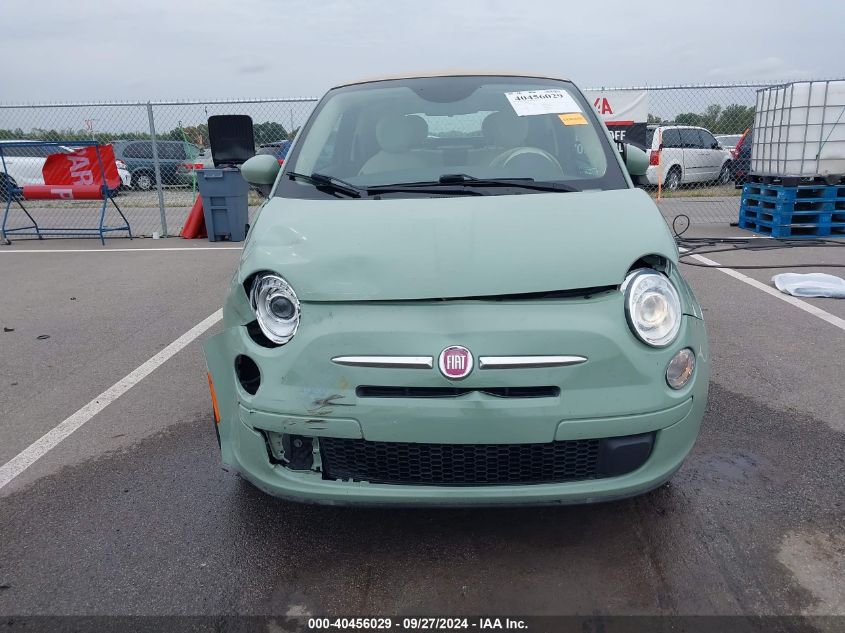 2015 Fiat 500C Pop VIN: 3C3CFFDR1FT500868 Lot: 40456029