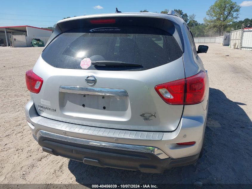 2017 Nissan Pathfinder Sl VIN: 5N1DR2MN8HC600683 Lot: 40456039