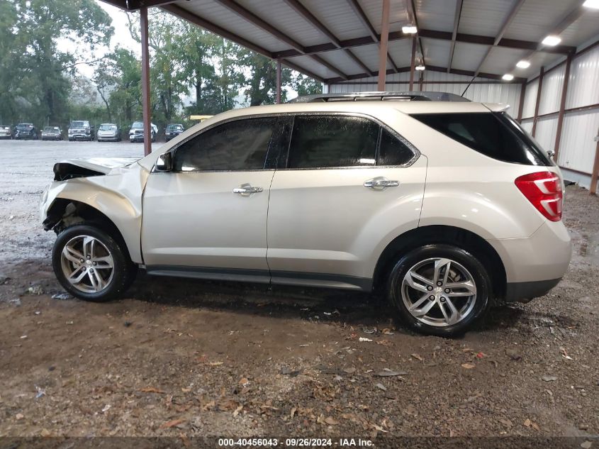 2016 Chevrolet Equinox Ltz VIN: 2GNALDEK2G1111605 Lot: 40456043