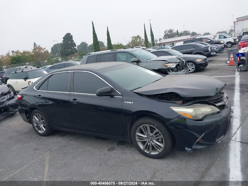 4T1BD1FK4HU208605 2017 Toyota Camry Hybrid Se