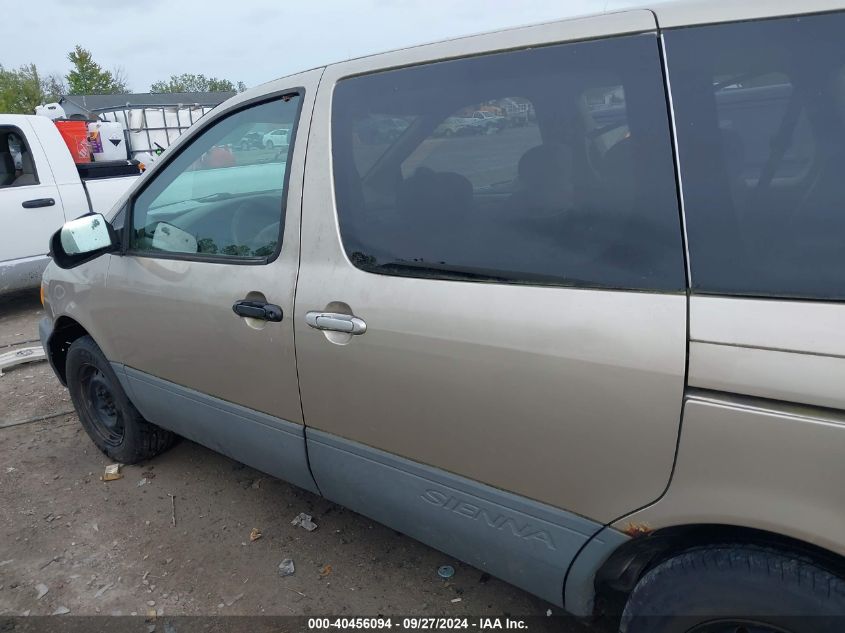 4T3ZF19C81U356038 2001 Toyota Sienna Ce