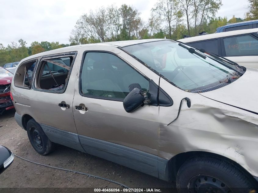 2001 Toyota Sienna Ce VIN: 4T3ZF19C81U356038 Lot: 40456094