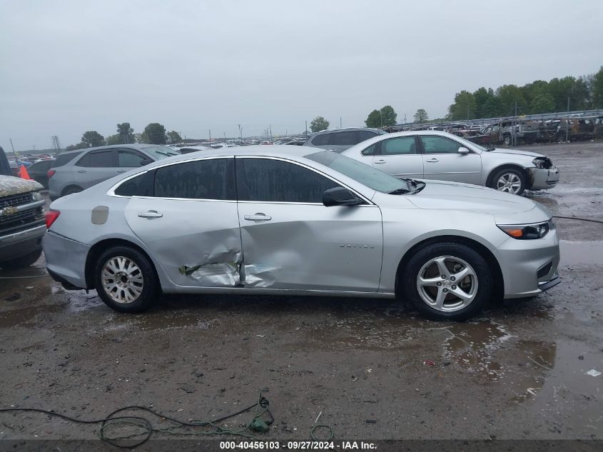 2017 Chevrolet Malibu Ls VIN: 1G1ZB5ST9HF283862 Lot: 40456103