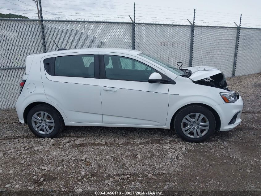 2017 Chevrolet Sonic Lt Auto VIN: 1G1JG6SH1H4161377 Lot: 40456113