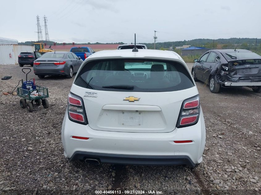 2017 Chevrolet Sonic Lt Auto VIN: 1G1JG6SH1H4161377 Lot: 40456113