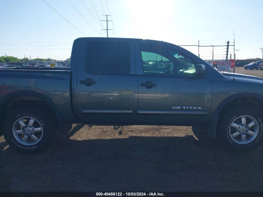 2012 Nissan Titan Pro-4X VIN: 1N6BA0EC9CN322407 Lot: 40456122