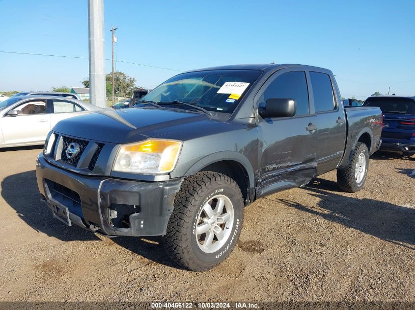 2012 Nissan Titan Pro-4X VIN: 1N6BA0EC9CN322407 Lot: 40456122