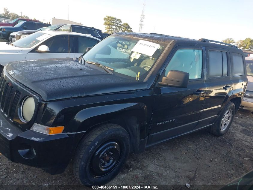 2013 Jeep Patriot Sport VIN: 1C4NJPBB8DD130682 Lot: 40456159