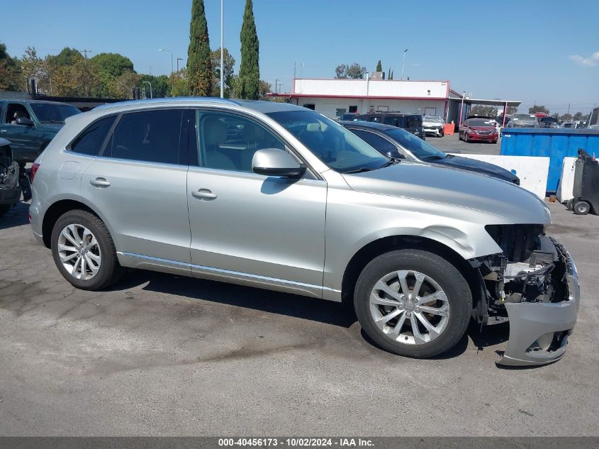 2014 Audi Q5 2.0T Premium VIN: WA1LFAFP2EA101137 Lot: 40456173