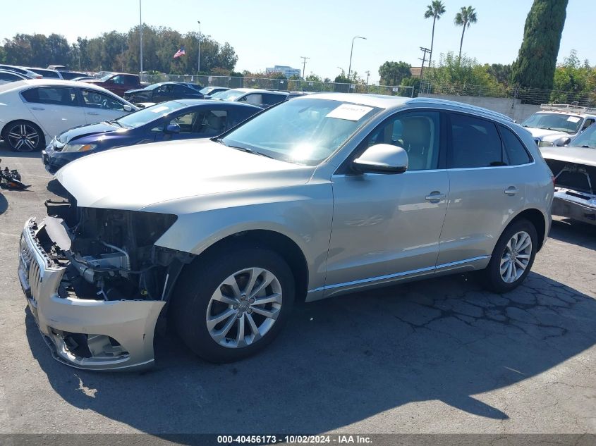 2014 Audi Q5 2.0T Premium VIN: WA1LFAFP2EA101137 Lot: 40456173