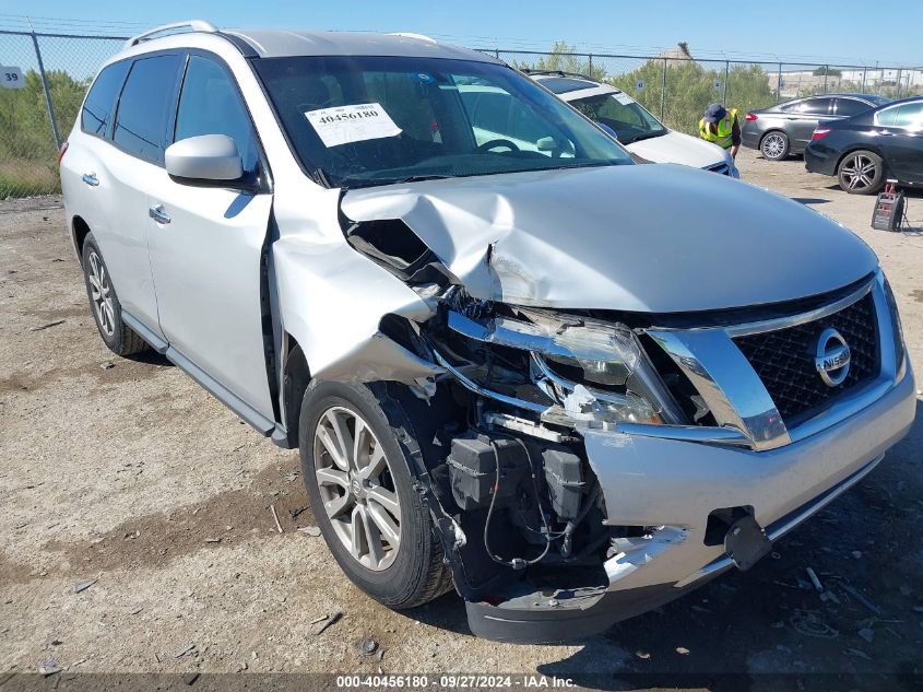 2016 Nissan Pathfinder Platinum/S/Sl/Sv VIN: 5N1AR2MN3GC635925 Lot: 40456180