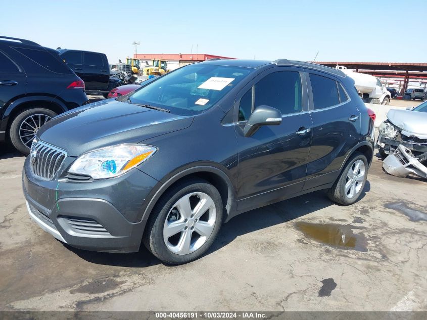 KL4CJASB9GB570215 2016 BUICK ENCORE - Image 2