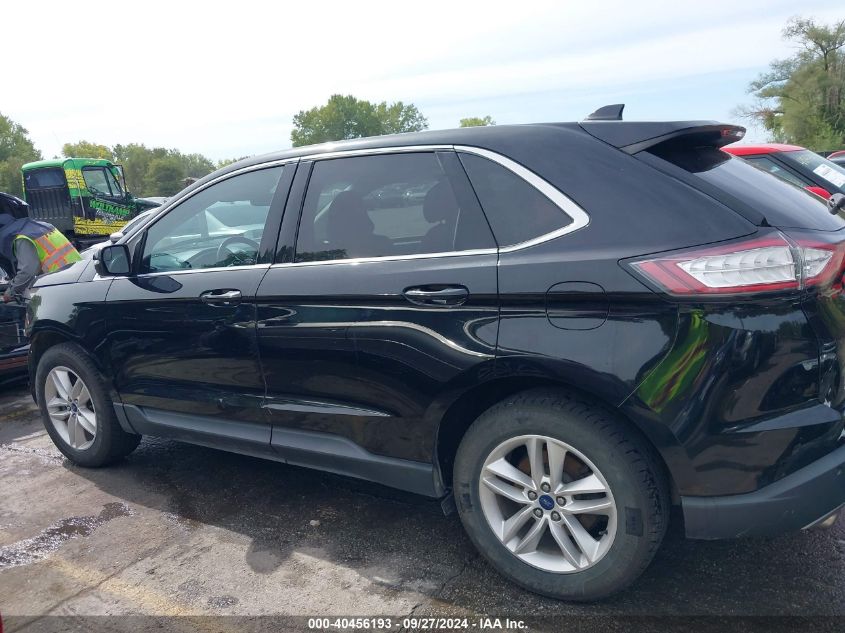 2017 Ford Edge Sel VIN: 2FMPK3J90HBB94350 Lot: 40456193