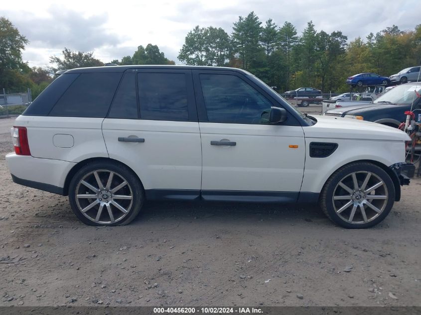 2008 Land Rover Range Rover Sport Hse VIN: SALSK25438A178686 Lot: 40456200