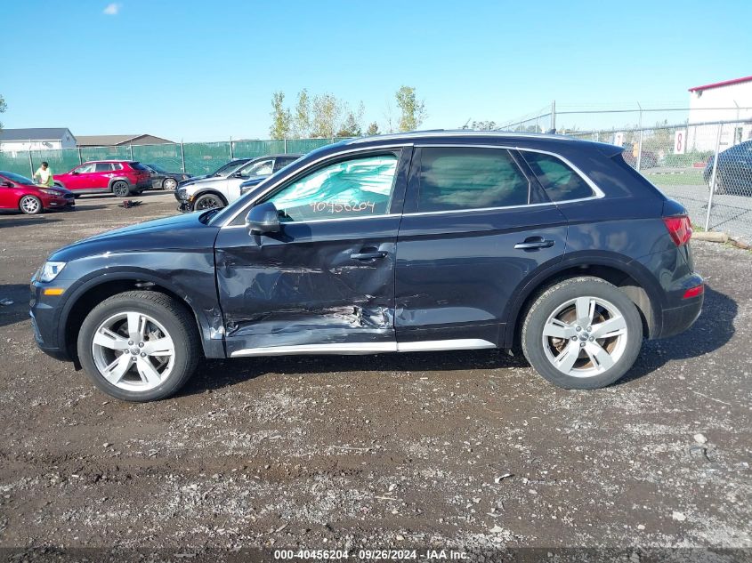 2019 Audi Q5 45 Premium VIN: WA1BNAFY8K2117971 Lot: 40456204