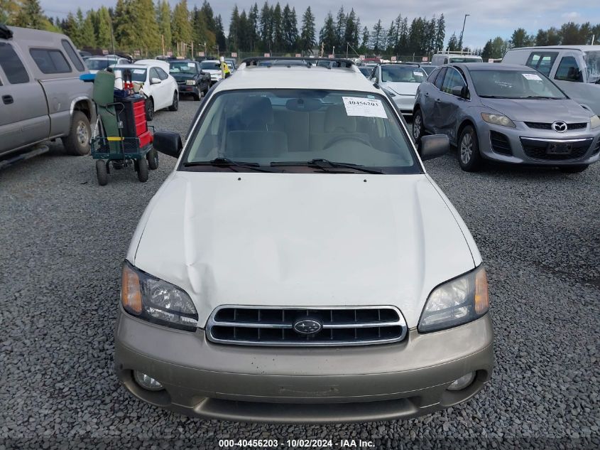 2001 Subaru Outback VIN: 4S3BH675717633738 Lot: 40456203